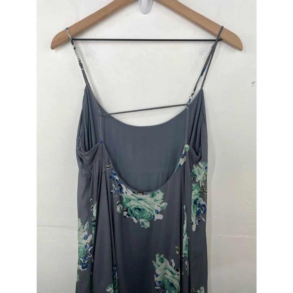 FREE PEOPLE Faded Bloom Printed Slip Dress size Small